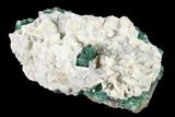 Aragonite Encrusted Fluorite Crystal Cluster - Rogerley Mine #134791-2